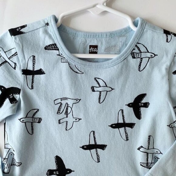 NWT Tea Collection Seabirds Skirted Staple Dress, size 2T - Picture 4 of 7